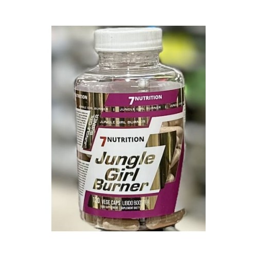 7NUTRITION JUNGLE GIRL BURNER 120 KAP ODCHUDZANIE DLA KOBIET