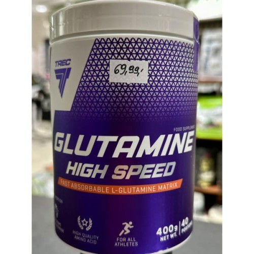 TREC GLUTAMINE HIGH SPEED 400G GLUTAMINA