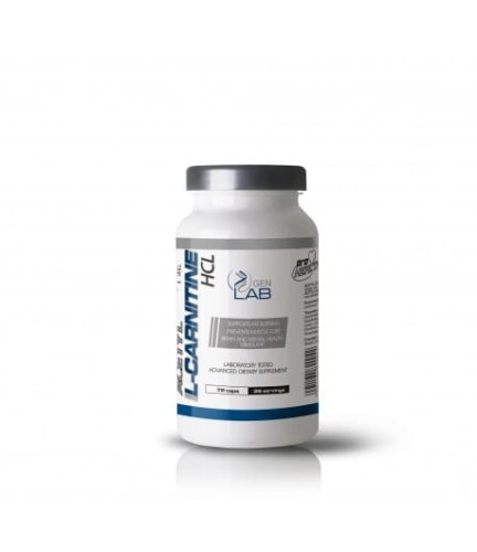 GENLAB ACL ACETYL L-CARNITINE HCL 72KAP KARNITYNA