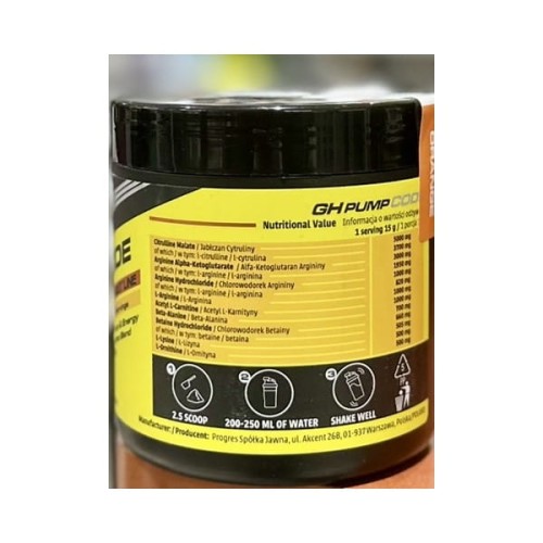 Human Code GH Pump Code 255g