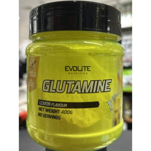 Evolite Glutamina L-glutamine 400g lemon