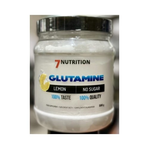 7Nutrition L-Glutamine 500g Glutamina lemon