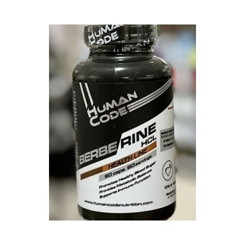 Human Code Berberine HCl 90 kap berberyna