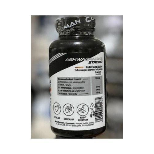 Human Code Ashwagandha Strong 45kap Aszwaganda