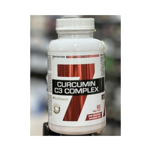 7Nutrition Curcumin C3 complex kurkumina piperyna 60kap