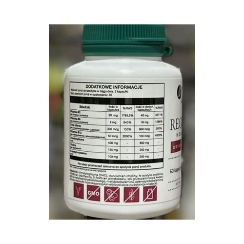 ALINESS Regulator Homocysteiny 60 kap