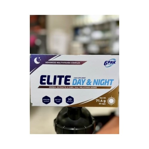 6pak Elite Day &amp; Night 60kap vit+min na dzien na noc witaminy minerały