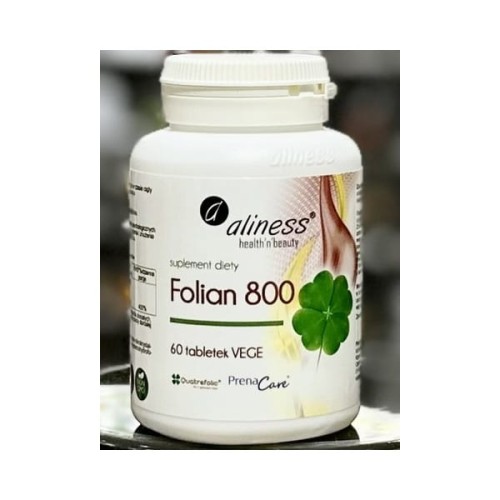 Aliness Folian 800 µg 60tab kwas foliowy