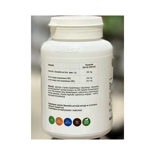 Aliness Boswellia 350 mg 100 kap na stawy przeciwzapalny