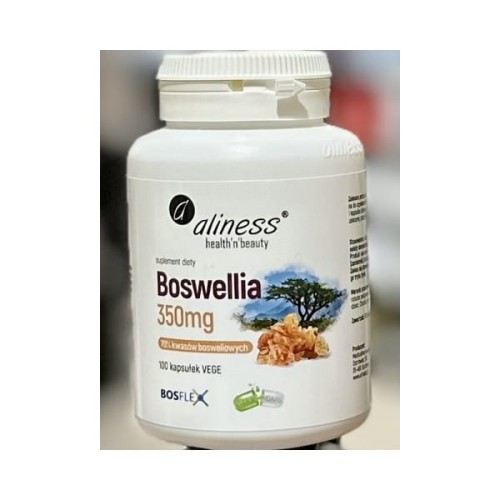 Aliness Boswellia 350 mg 100 kap na stawy przeciwzapalny