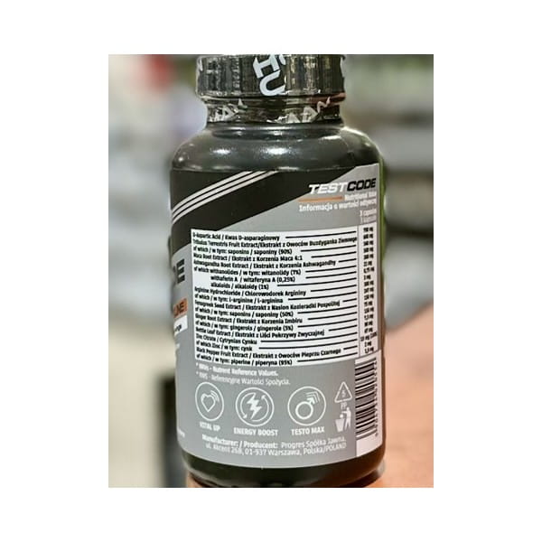 Human Code Test Code 45 kap na testosteron