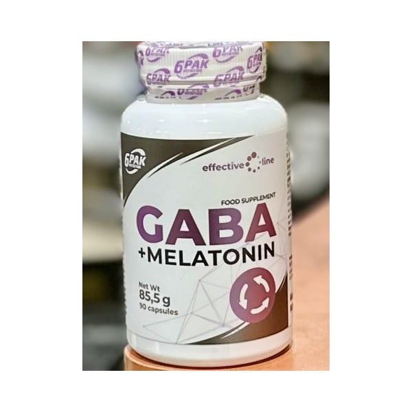 6PAK GABA + Melatonin 90kap