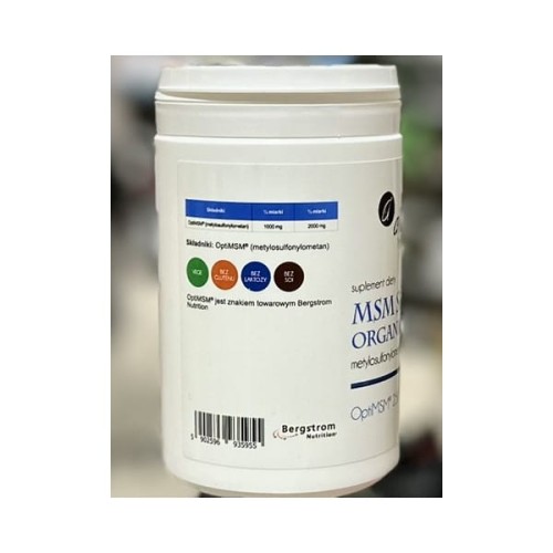 Aliness MSM siarka organiczna 250g na stawy