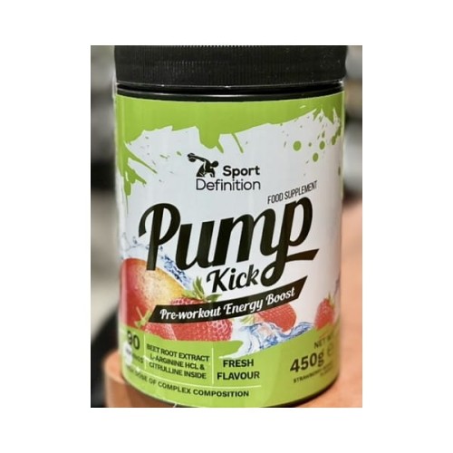 Sport Definition Pump Kick 450 g – Twoja dawka energii i mocy przed treningiem!