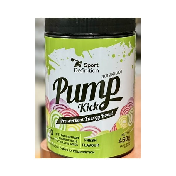 Sport Definition Pump Kick 450 g – Twoja dawka energii i mocy przed treningiem!