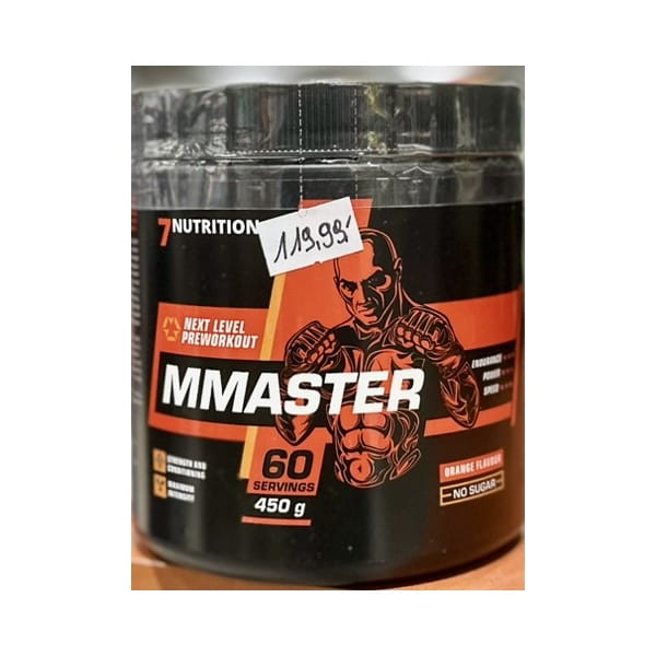 7Nutrition MMAster 450 g – MOC i WYTRZYMAŁOŚĆ dla prawdziwych wojowników!