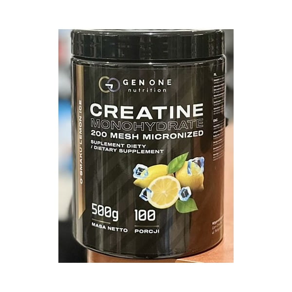 GenOne Kreatyna Monohydrat 500g