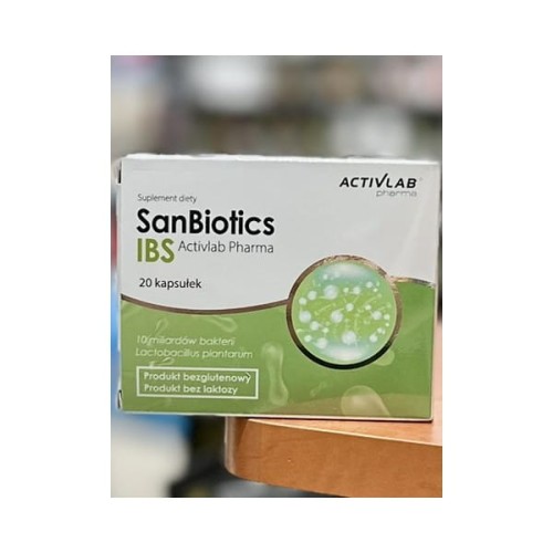 Activlab Pharma Sanbiotics IBS 20 kap probiotyki