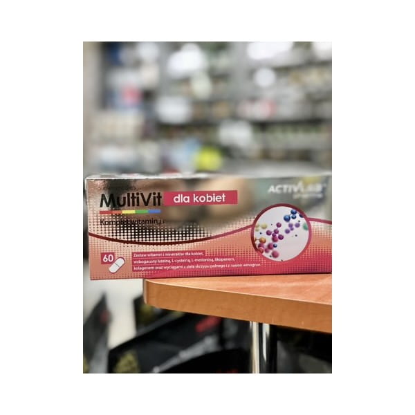 Activlab Pharma MultiVit dla Kobiet – 60 kapsułek