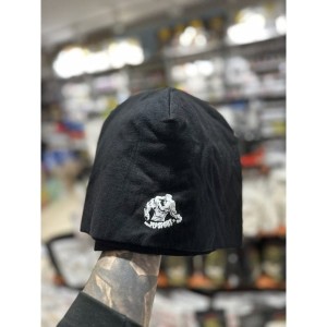 Pepsport Beanie Cap Black czapka bawełniana z logiem Pepsport